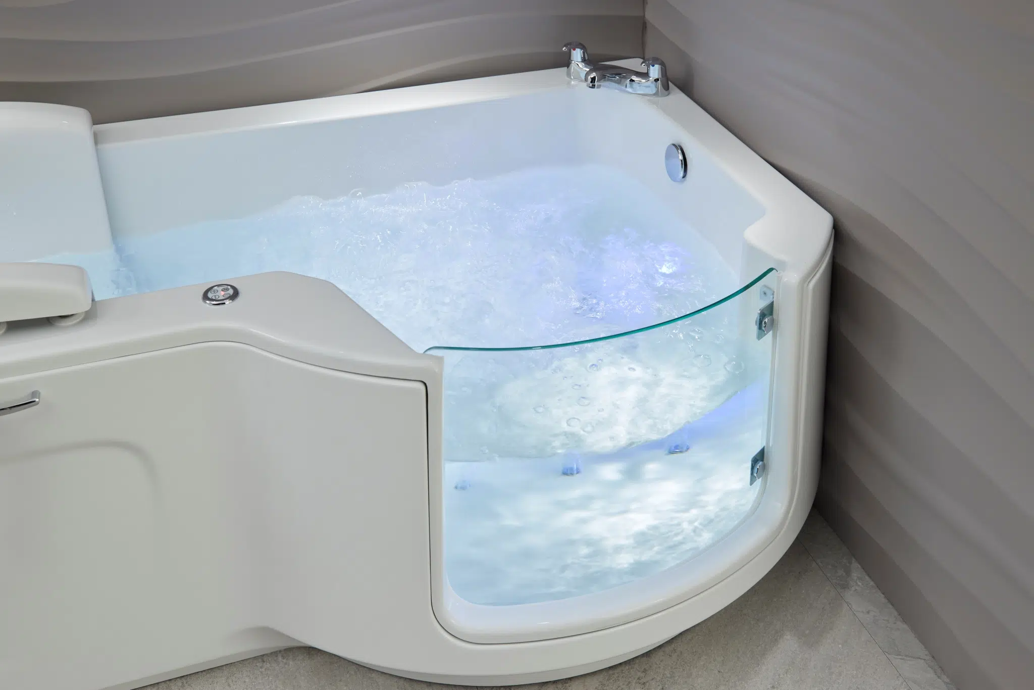 Ingebouwd bubbelsysteem