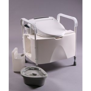 Toiletstoel inclusief bidetsysteem Toiletstoel inclusief bidetsysteem