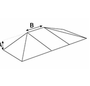 Modulaire hellingbaan - 2 hoeken
