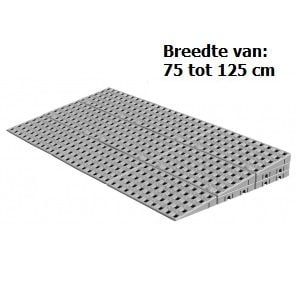 5,6 t/m 7,2 cm hoog - Drempelhulp 3 Laags