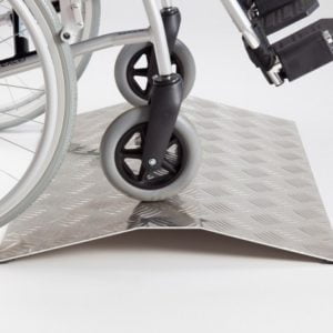 10 cm hoog - Drempelbrug Aluminium