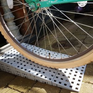 16,4 t/m 17,8 cm hoog - Drempelhulp voor tweewielers