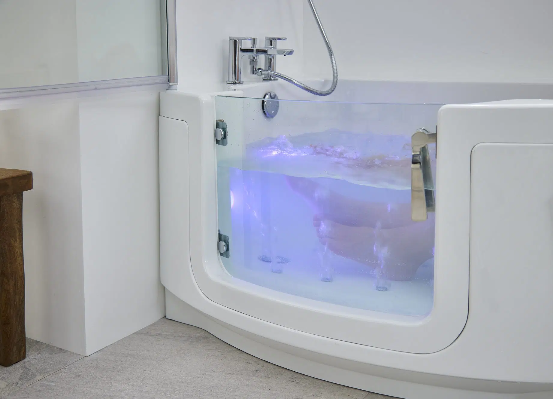 Ingebouwd bubbelsysteem
