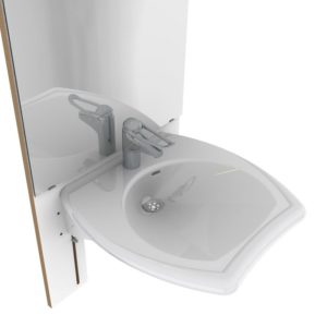 Basicline 401-03 - Handmatige wastafellift Basicline 401-03 - Handmatige wastafellift