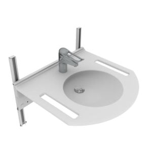 Basicline 403-15 – Handmatige wastafellift Basicline 403-15 – Handmatige wastafellift