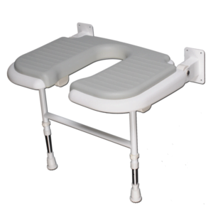 Douchezitje opklapbaar U-vorm - 58cm breed