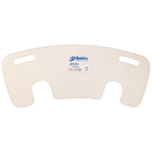 Gebogen transferplank van polypropyleen - 80 cm