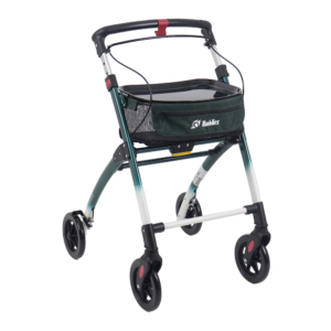 Rollator Jaguar - Voor binnenshuis - groen & wit