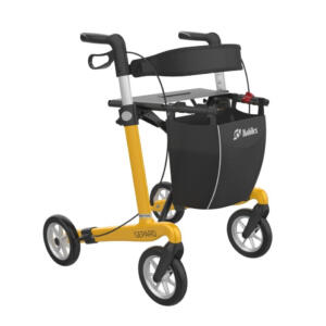 Rollator Gepard geel - (Carbon) Ultra lichtgewicht