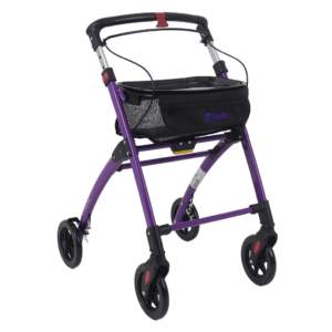 Rollator Jaguar - Voor binnenshuis - paars