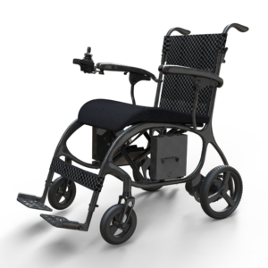 Lichtgewicht opvouwbare elektrische rolstoel - 12,5 kg - Carbon